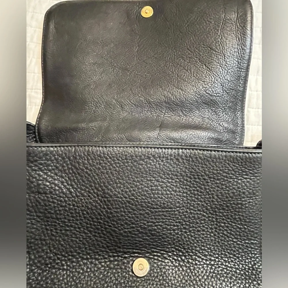 Coach vintage black pebble leather Sonoma shoulder bag